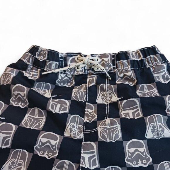 Gap Surf Star Wars Boys Swim Shorts – Size 10 / Large, Navy & Gray - Picture 5 of 10